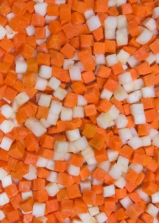 Směs pod svíčkovou kostičky mražená 2500g