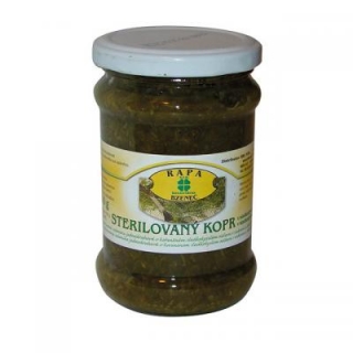 Kopr sterilovaný 640g
